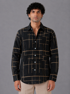 Couduroy-Shirt- Black