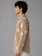 Flower Embroidery Shirt The Devil Boutique