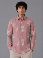 Flower Embroidery Shirt The Devil Boutique