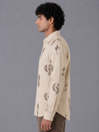 Flower Embroidery Shirt The Devil Boutique