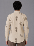 Flower Embroidery Shirt The Devil Boutique