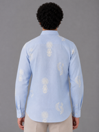 Flower Embroidery Shirt The Devil Boutique