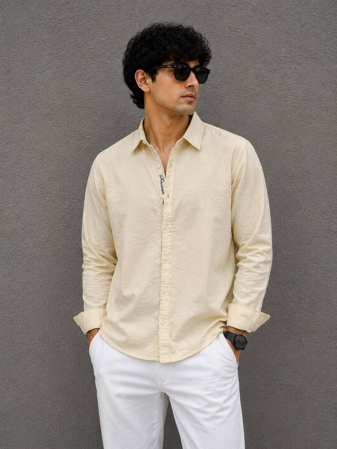 Forever Embroidery Shirt