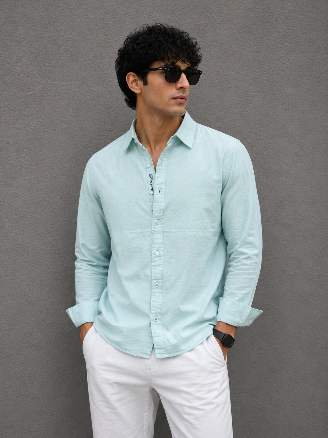 Forever Embroidery Shirt