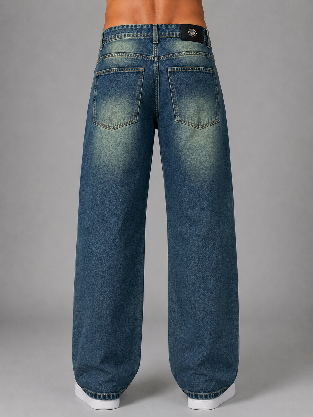 Vintage-Green Jeans The Devil Boutique