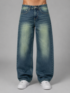 Vintage-Green Jeans The Devil Boutique