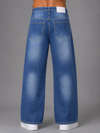 Blue Vintage Straightfit-Jeans The Devil Boutique
