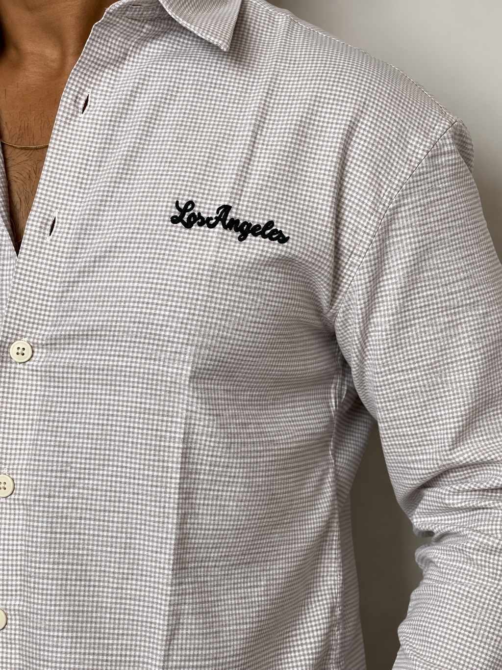 Mini Checks Boxy Shirt