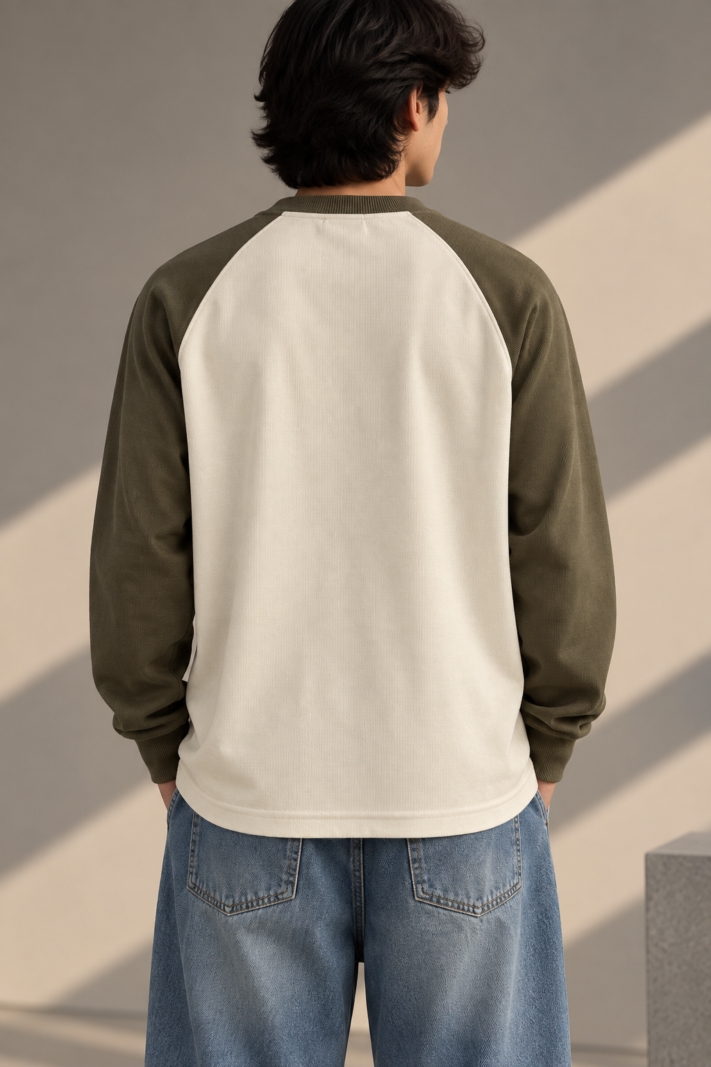 Waffle Raglan T-Shirt