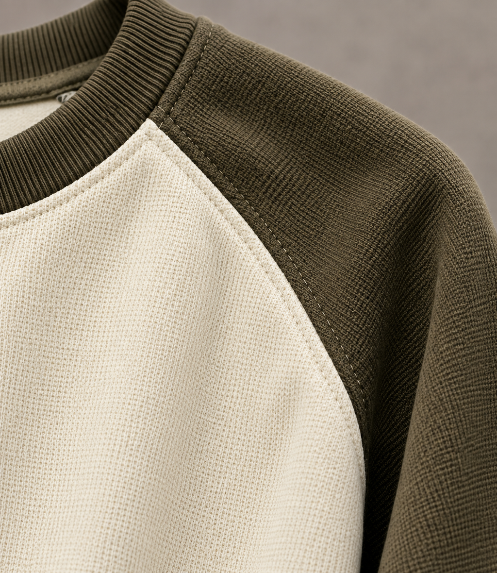 Waffle Raglan T-Shirt