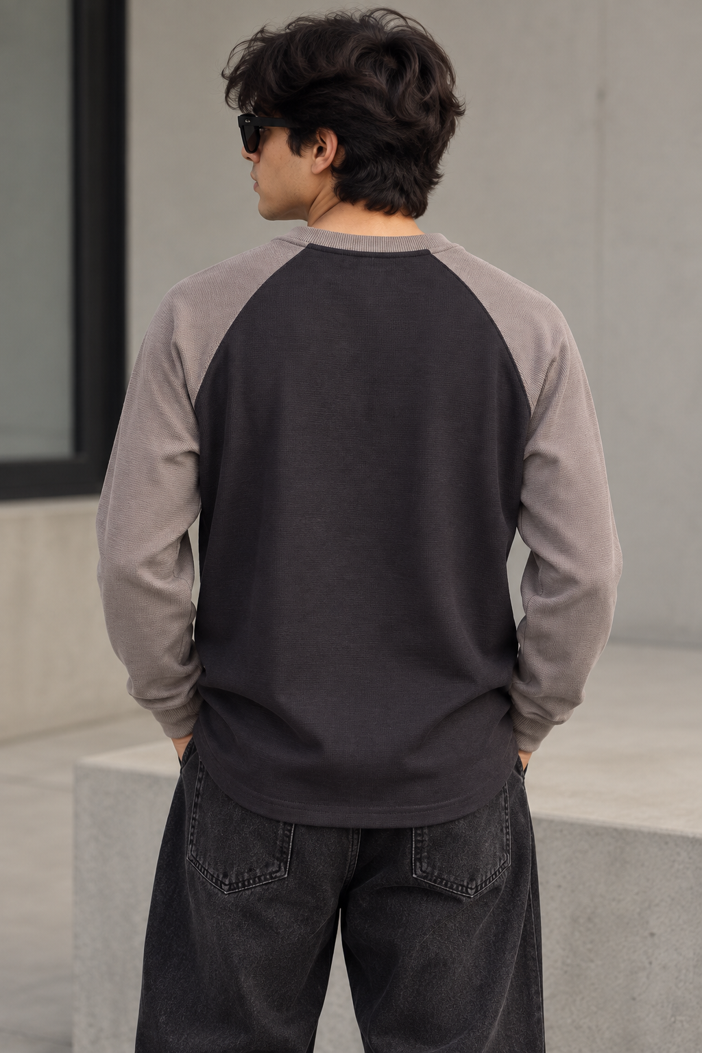 Waffle Raglan T-Shirt