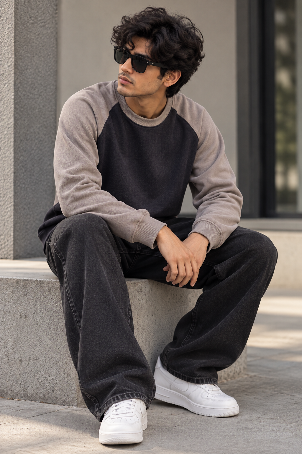 Waffle Raglan T-Shirt