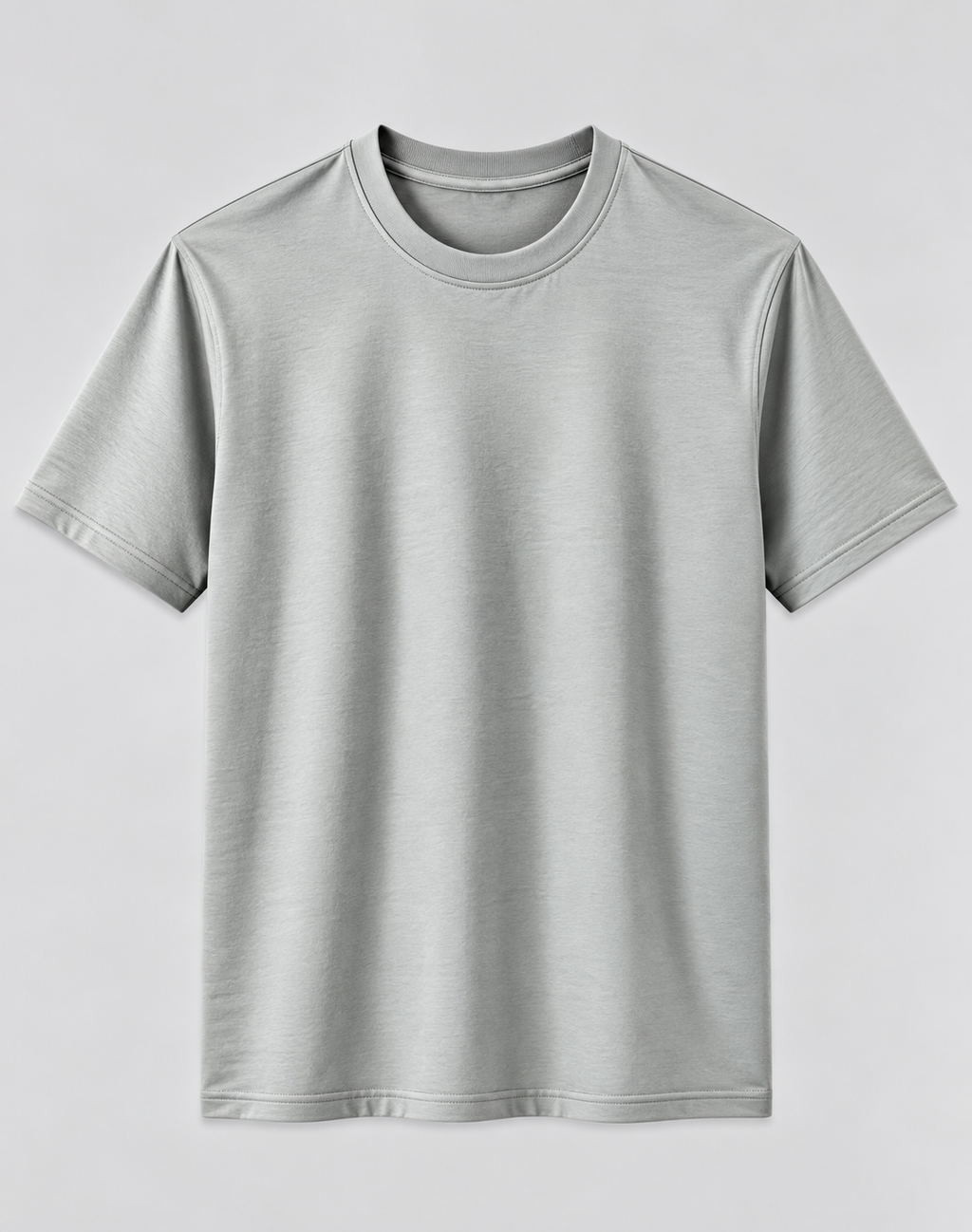 DEVIL PLAIN T-SHIRT -GRAY