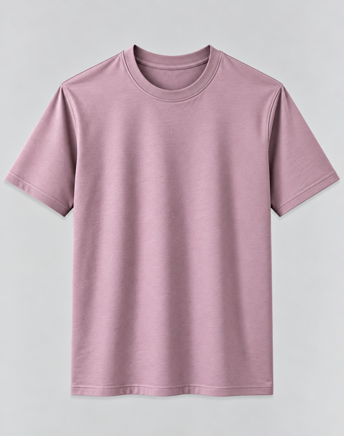 DEVIL PLAIN T-SHIRT - DUSTY MAUVE