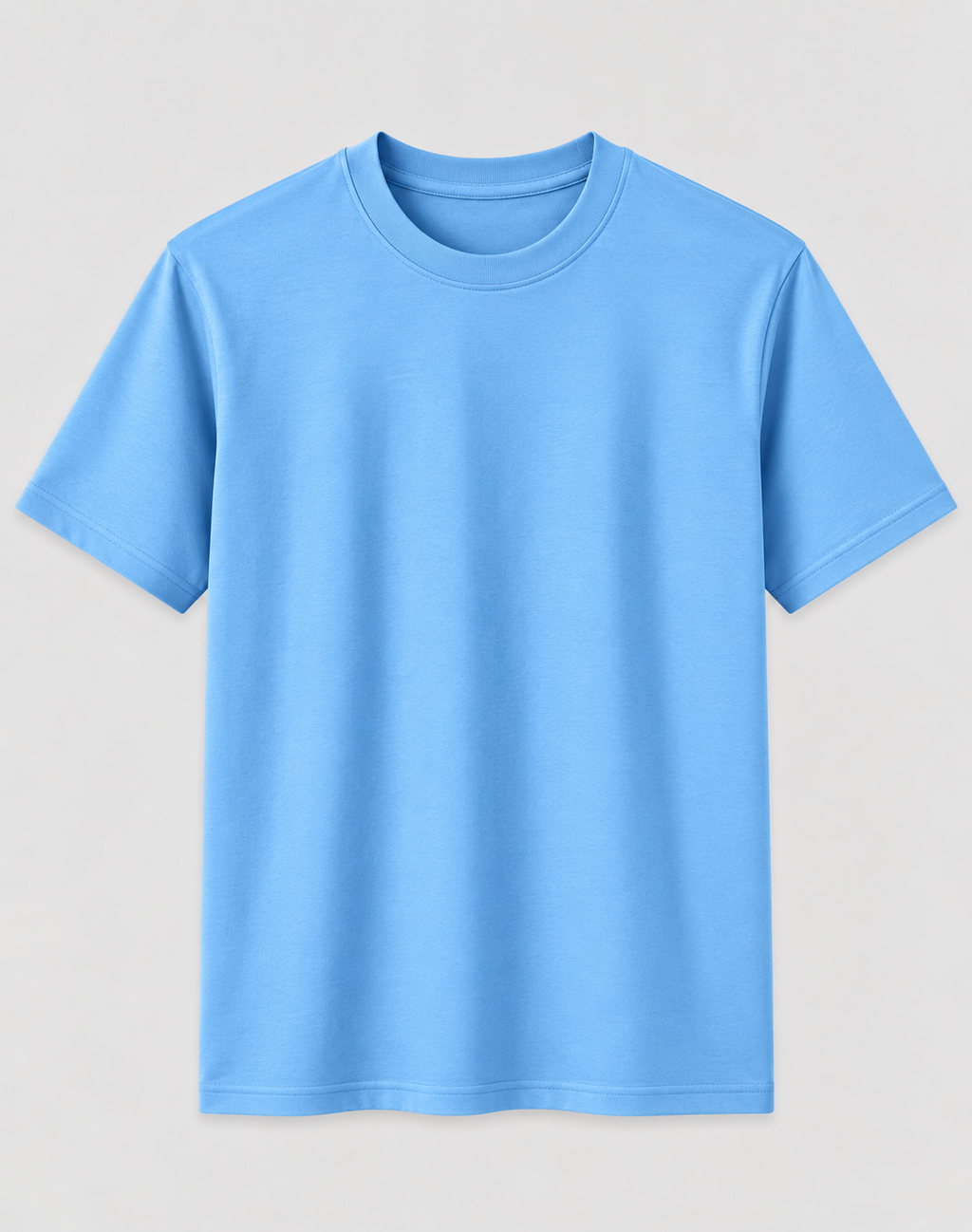 DEVIL PLAIN T-SHIRT - POWDER BLUE