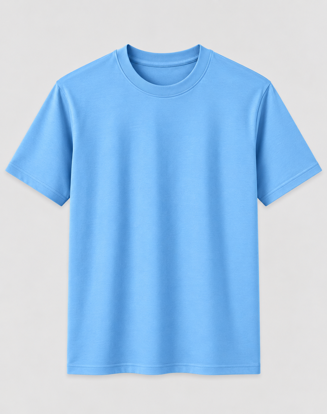 DEVIL PLAIN T-SHIRT - POWDER BLUE