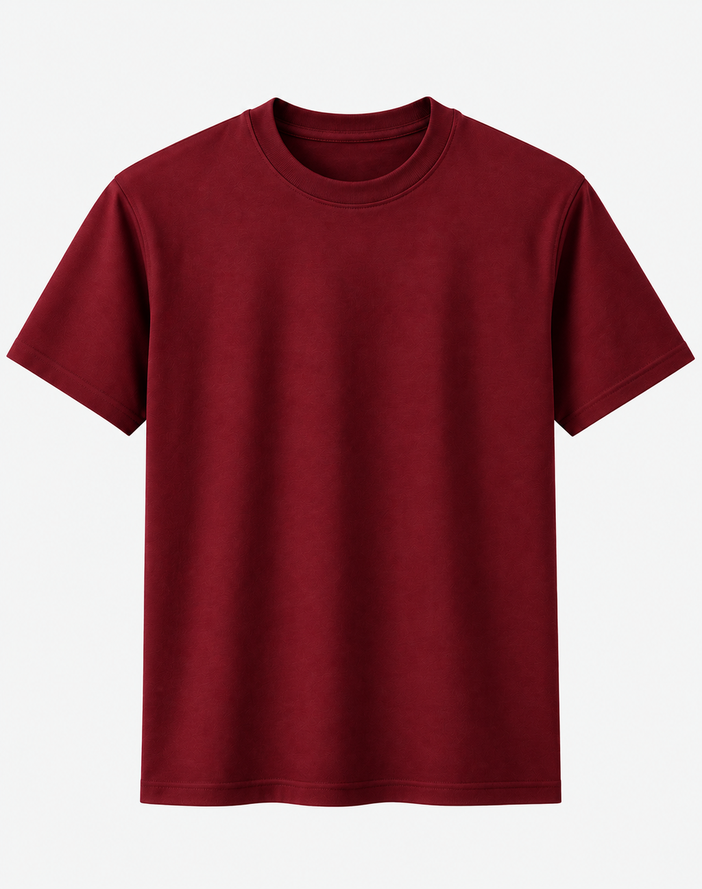 DEVIL PLAIN T-SHIRT - BURGUNDY