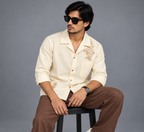 Premium Linen Embroidery Shirt