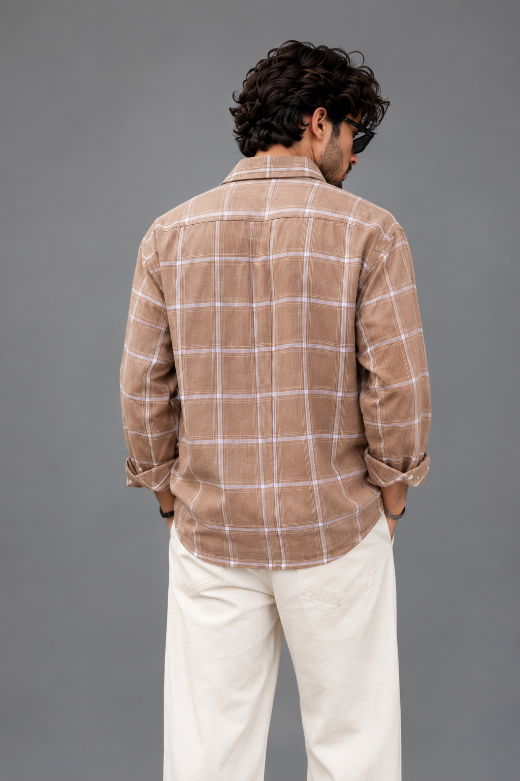 Viral Boxy Fit Shirt -Relaxed Fit • Boxy Silhouette • Premium Check Pattern