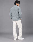 Relaxed Boxy-Fit Striped Shirt