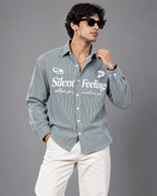 Relaxed Boxy-Fit Striped Shirt