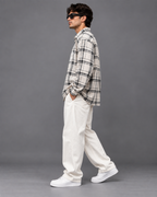 Viral Boxy Fit Shirt – Relaxed Fit • Boxy Silhouette • Premium Plaid Check