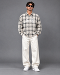 Viral Boxy Fit Shirt – Relaxed Fit • Boxy Silhouette • Premium Plaid Check