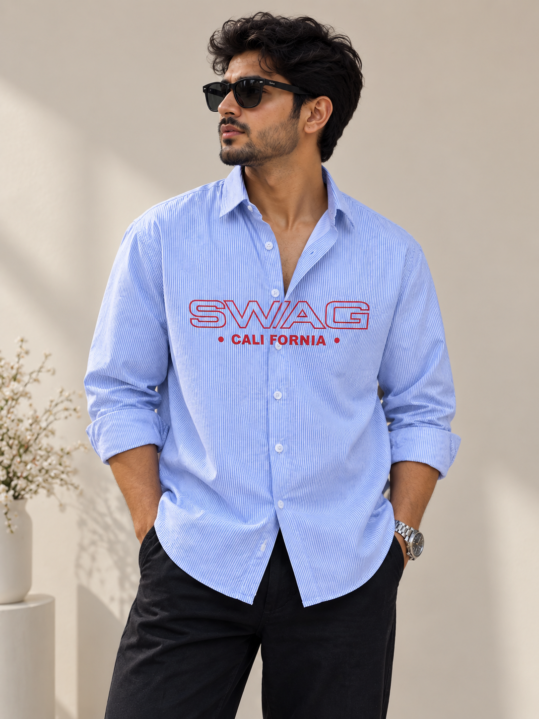SWAG Boxy-linning Shirt