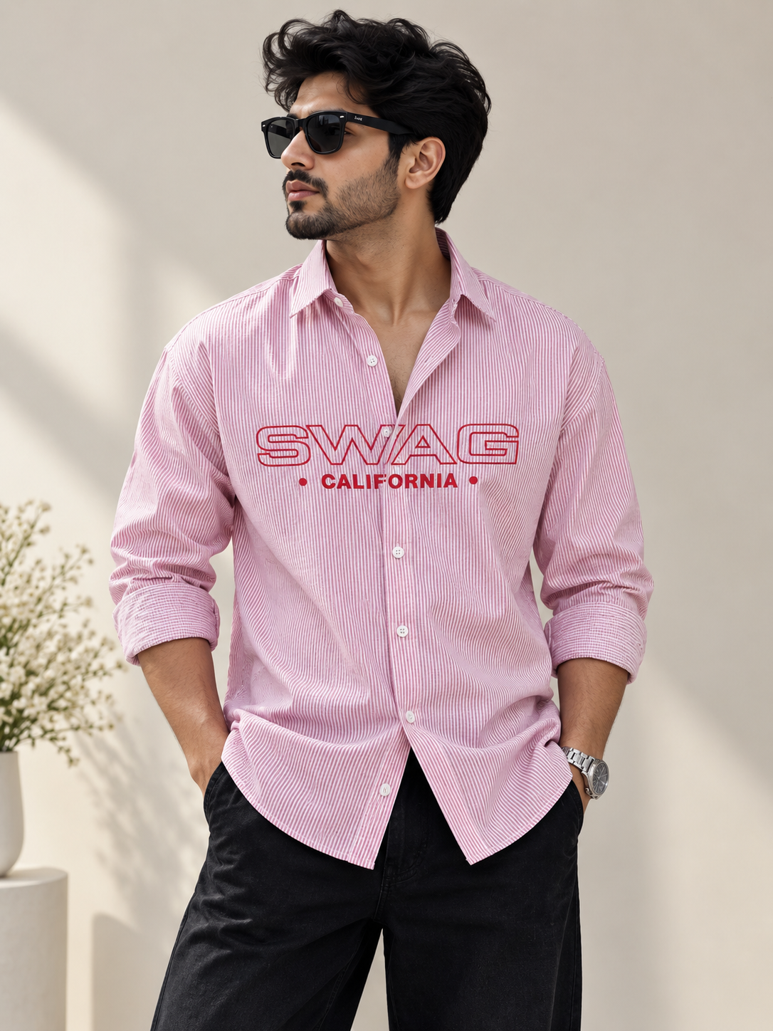 SWAG Boxy-linning Shirt
