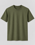 DEVIL PLAIN T-SHIRT - OLIVE GREEN