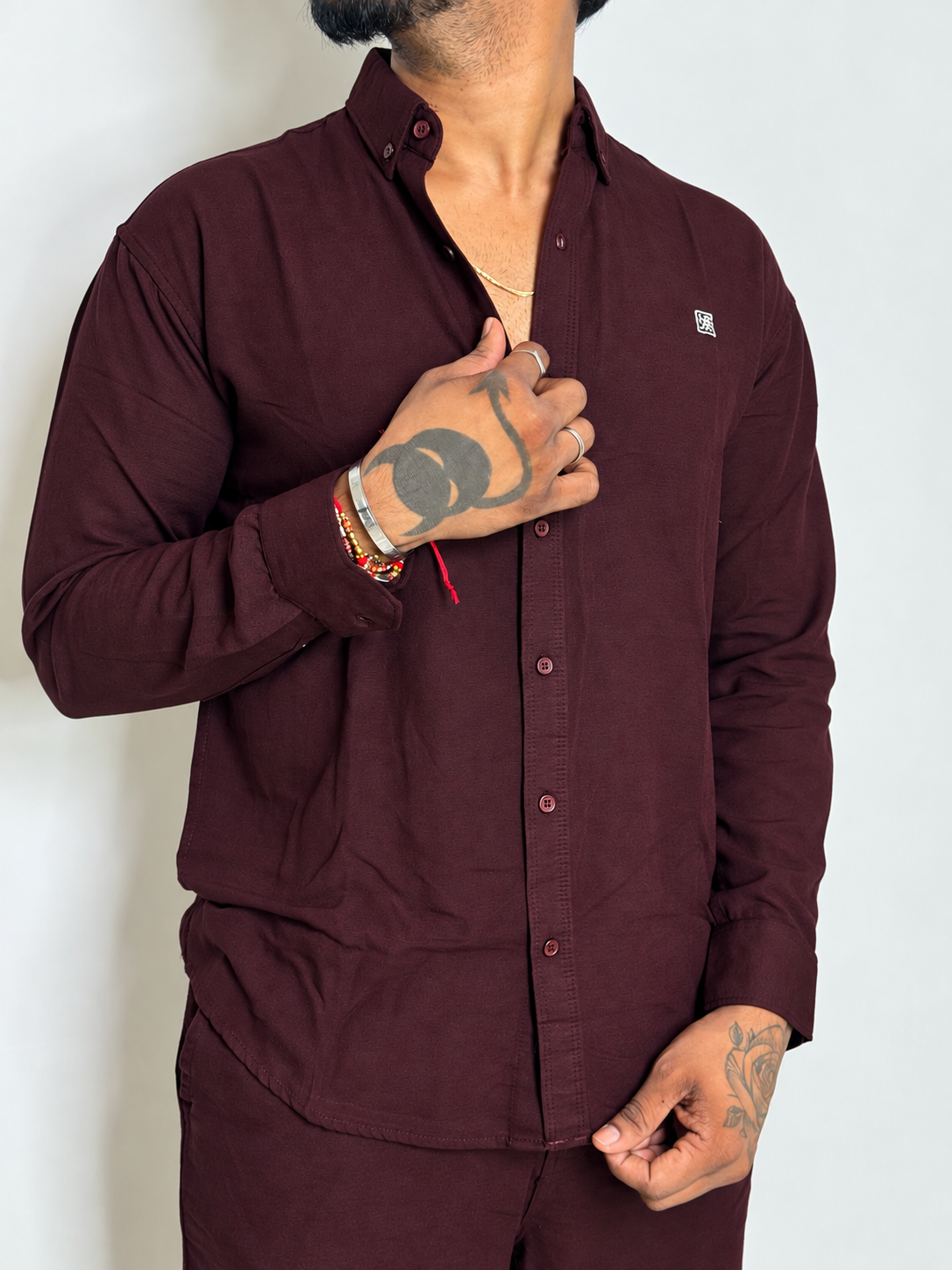 Linen Men's  Co-ord Set
