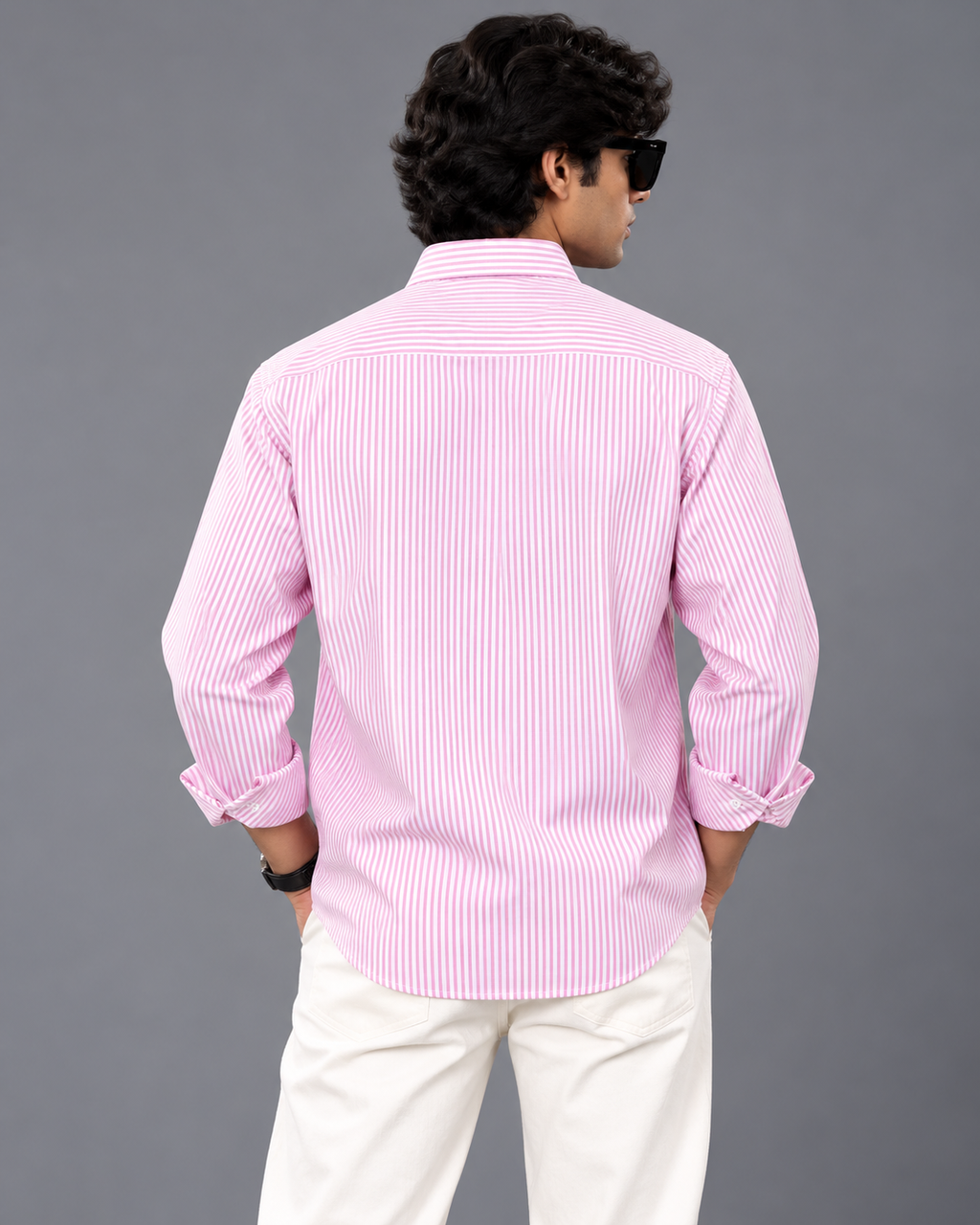 Relaxed Boxy-Fit Striped Shirt