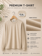Full Sleeve Plain T-shirt The Devil Boutique