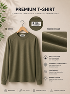 Full Sleeve Plain T-shirt The Devil Boutique