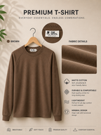 Full Sleeve Plain T-shirt The Devil Boutique