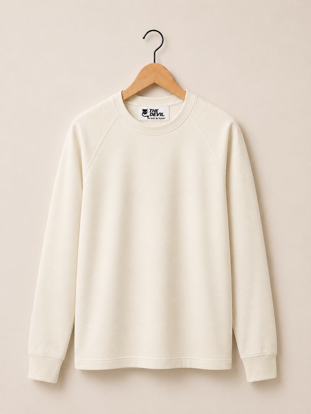 Full Sleeve Plain T-shirt The Devil Boutique
