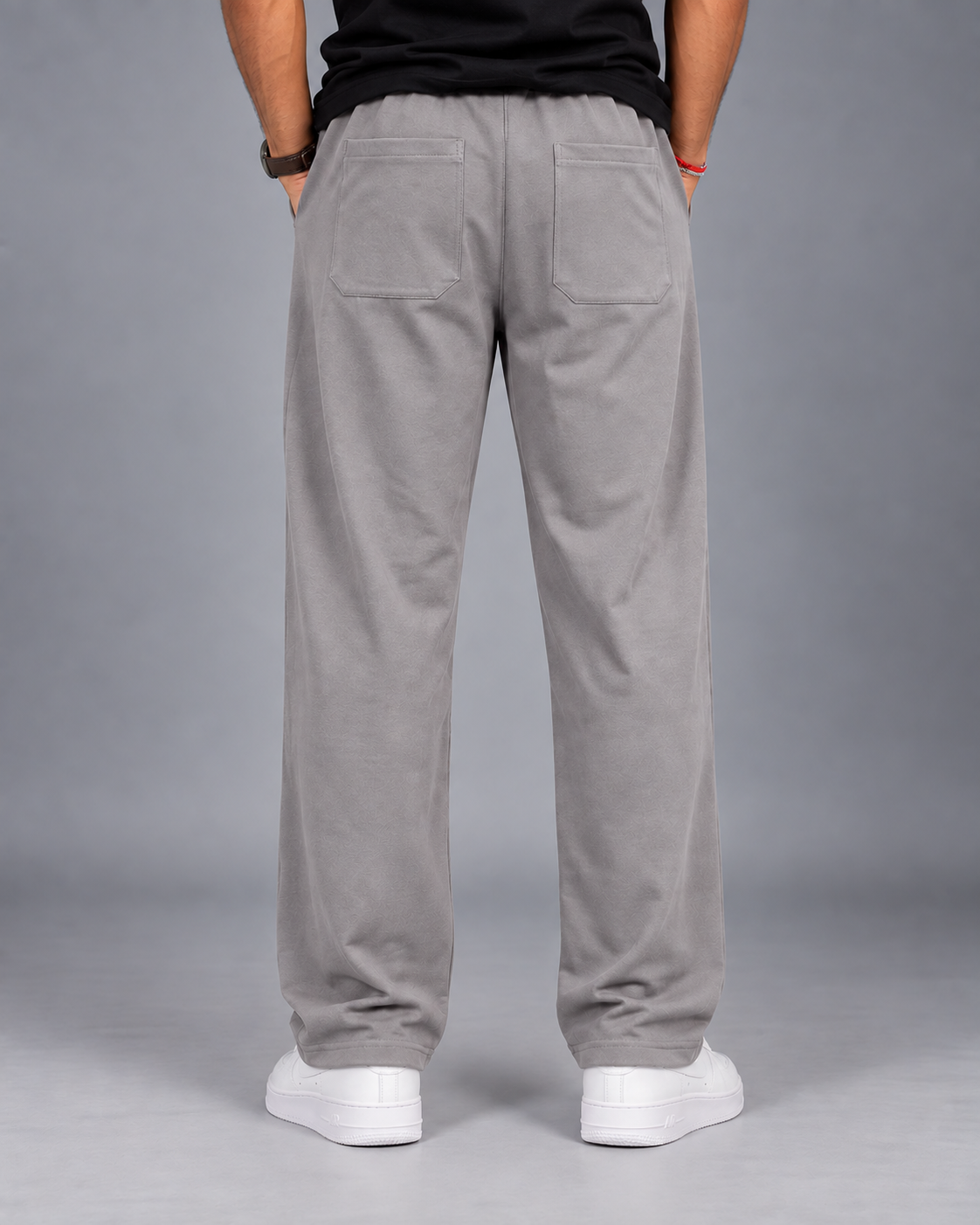 Cotton Straight-Fit Track Pants for Men