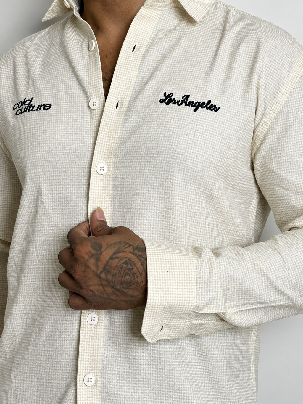 Mini Checks Boxy Shirt