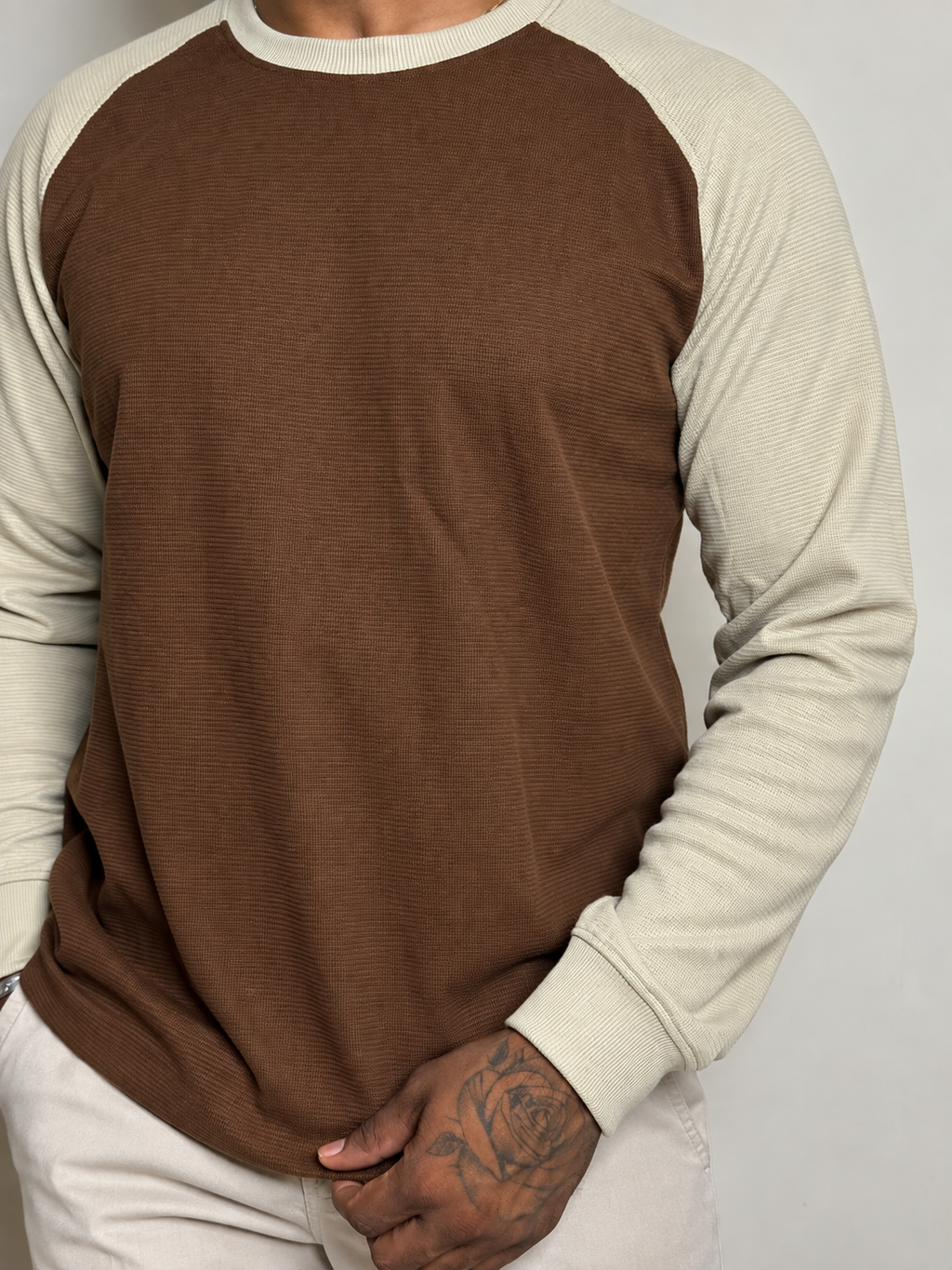 Waffle Raglan T-Shirt