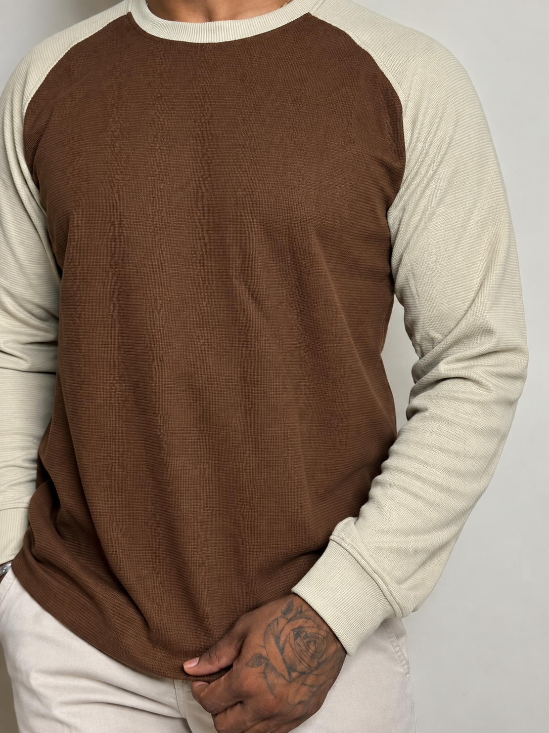 Waffle Raglan T-Shirt