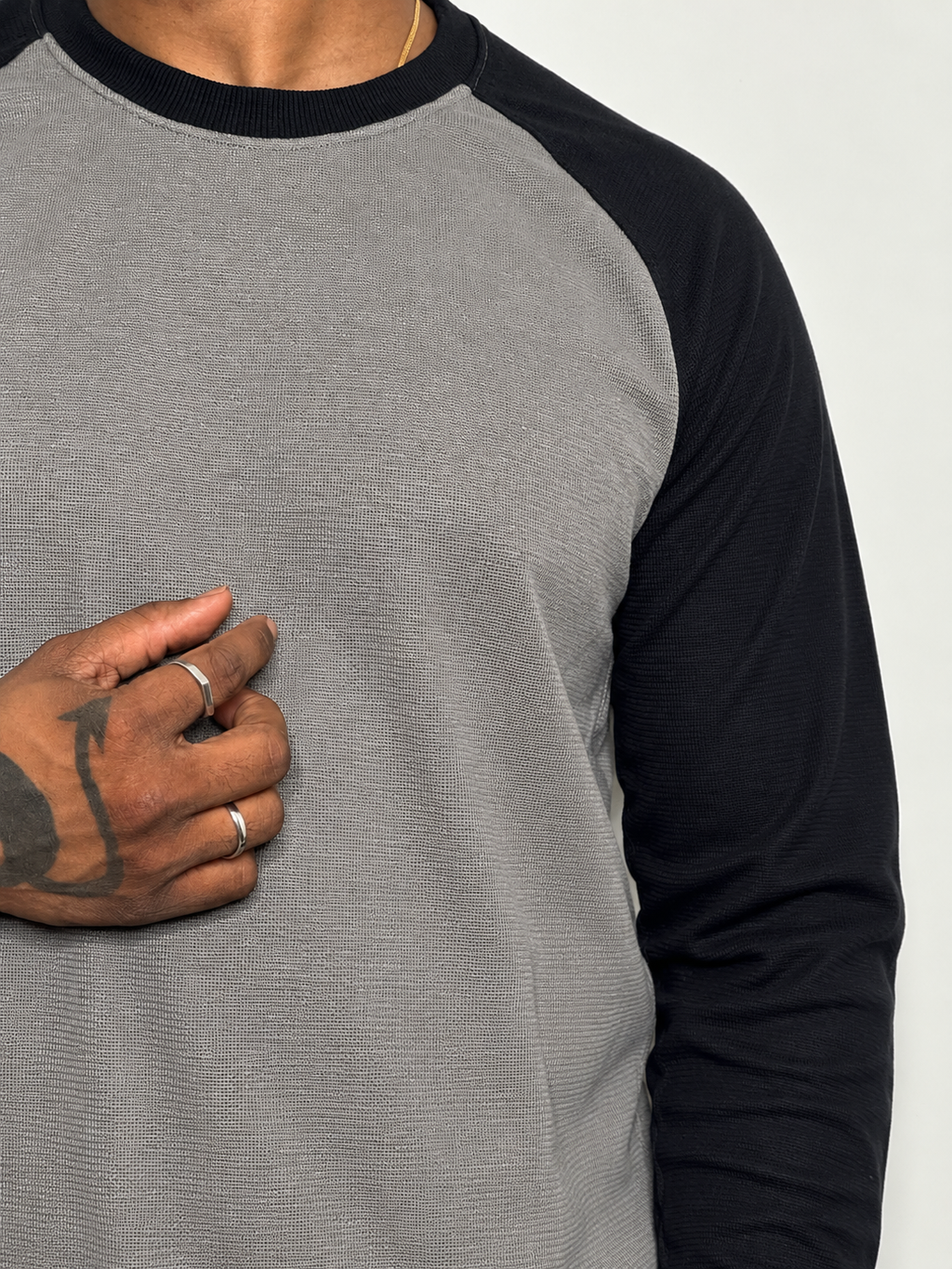 Waffle Raglan T-Shirt