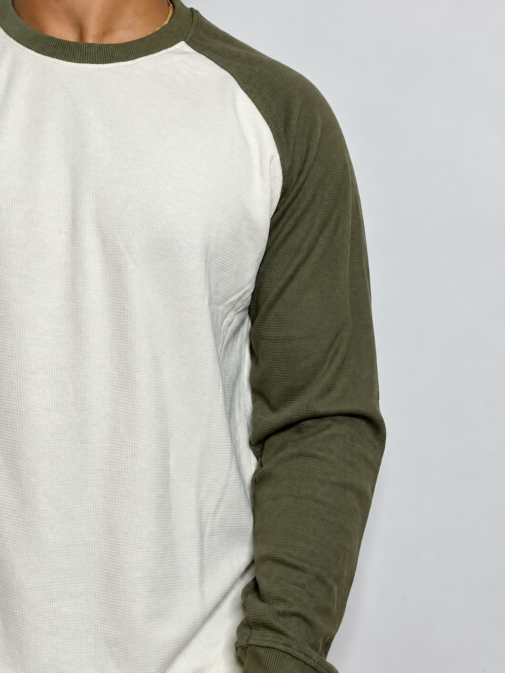 Waffle Raglan T-Shirt