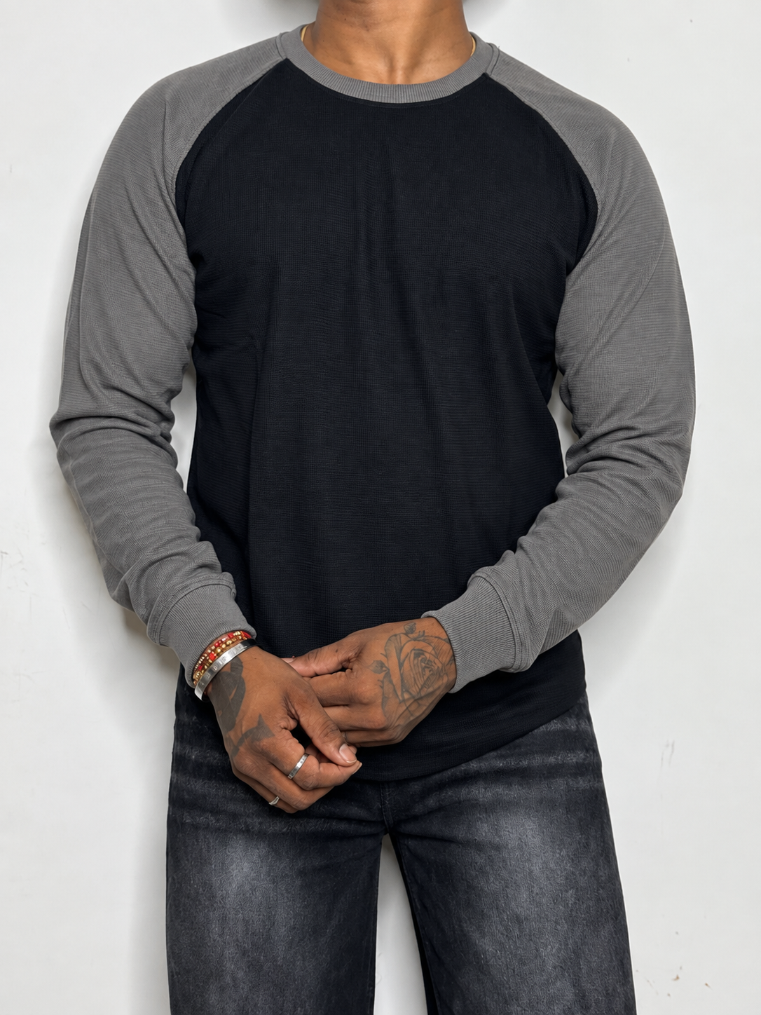 Waffle Raglan T-Shirt