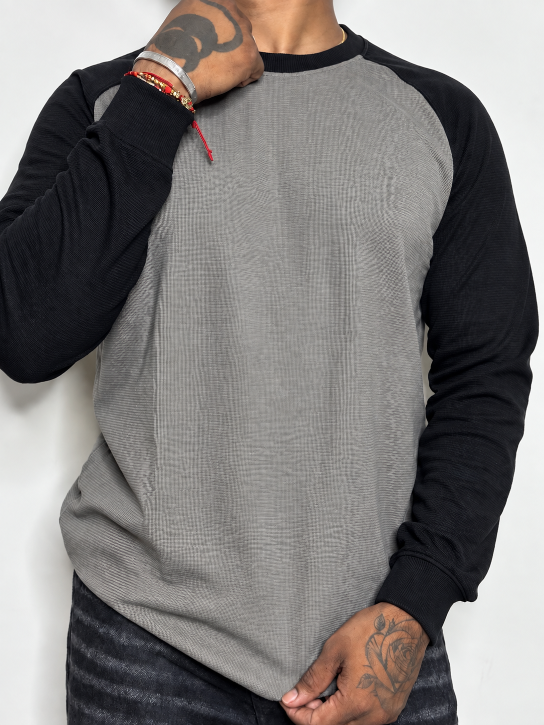 Waffle Raglan T-Shirt