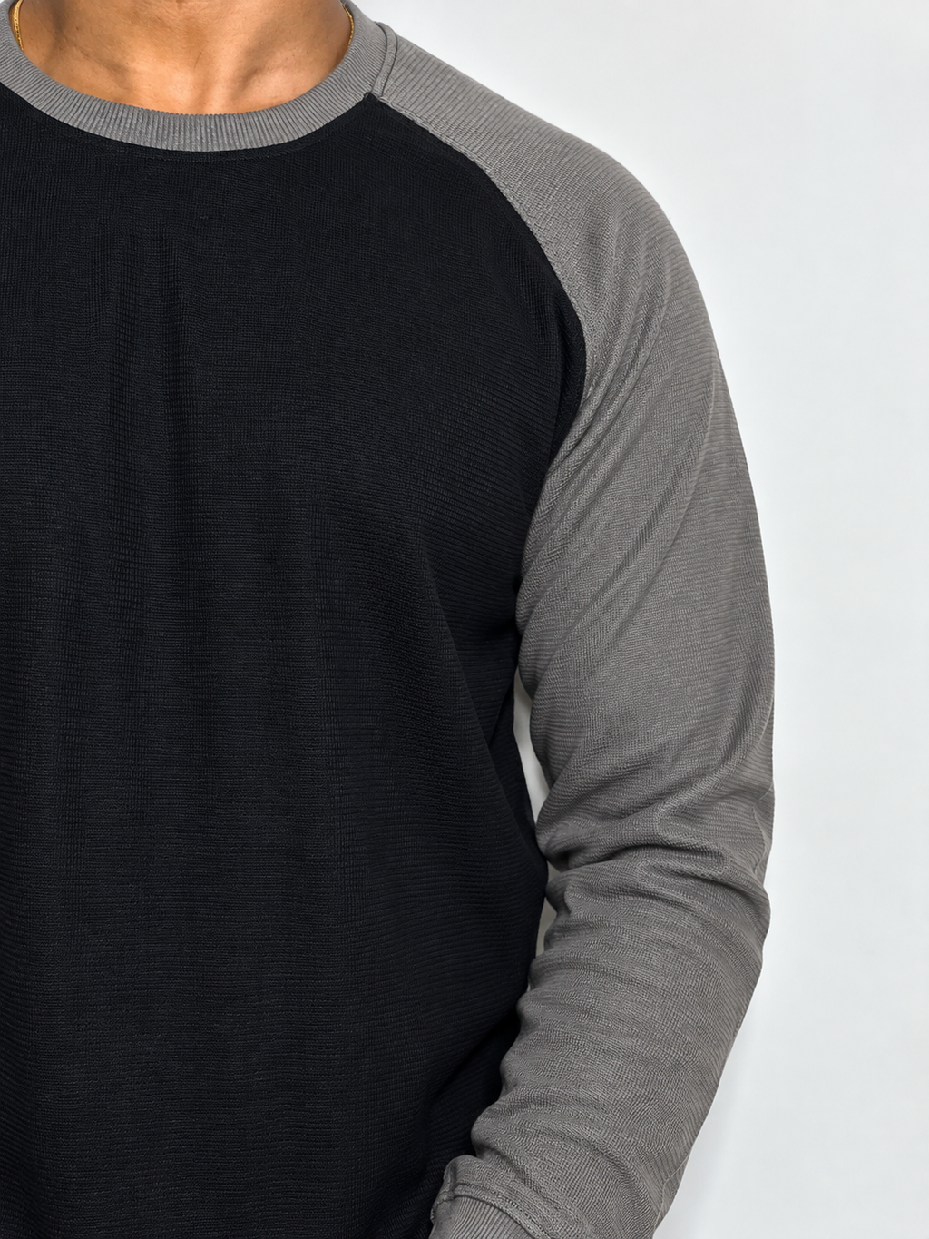Waffle Raglan T-Shirt