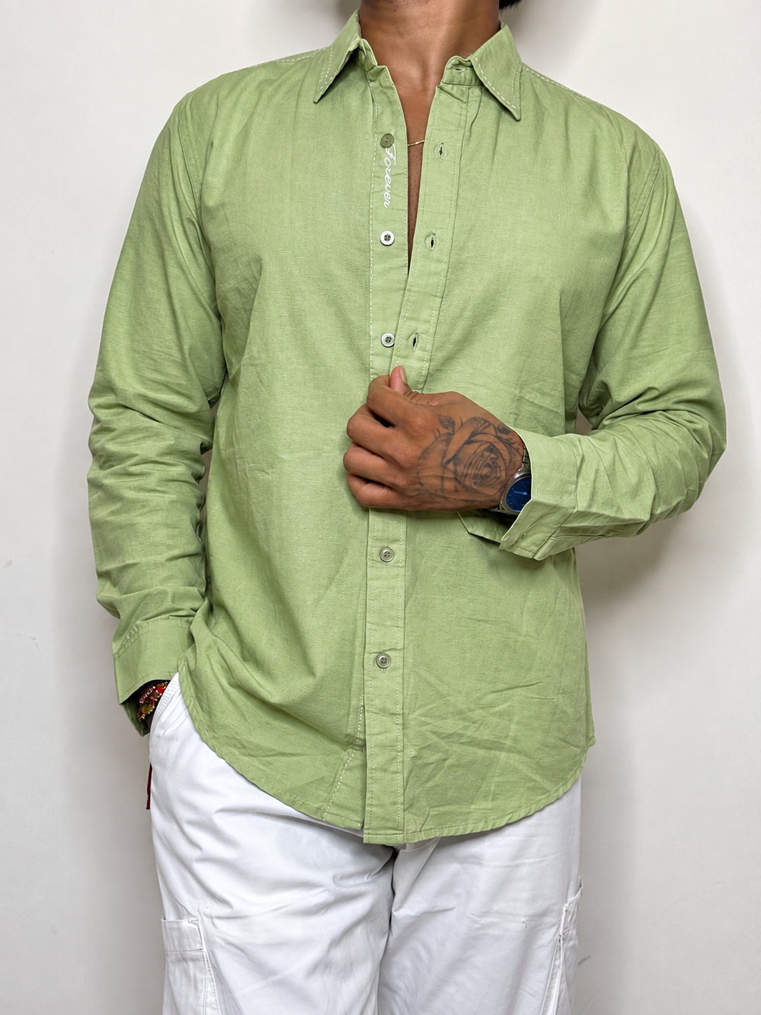 Forever Embroidery Shirt