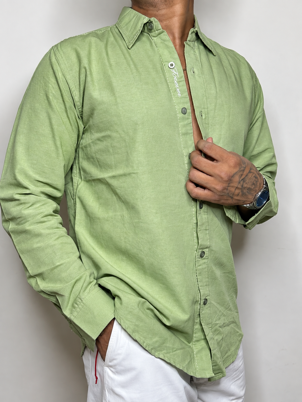 Forever Embroidery Shirt