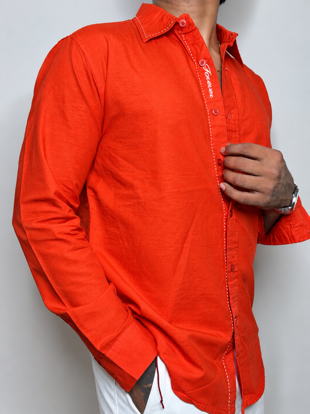 Forever Embroidery Shirt
