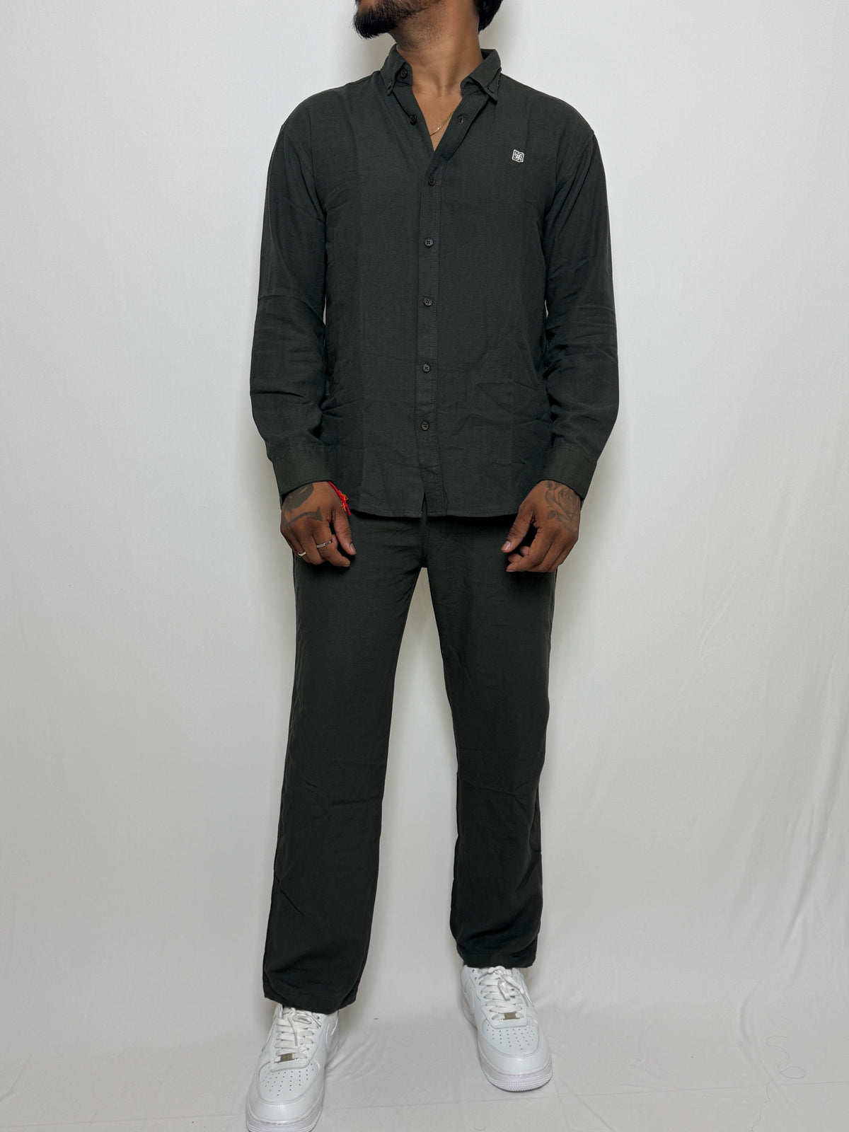 Linen Men's  Co-ord Set