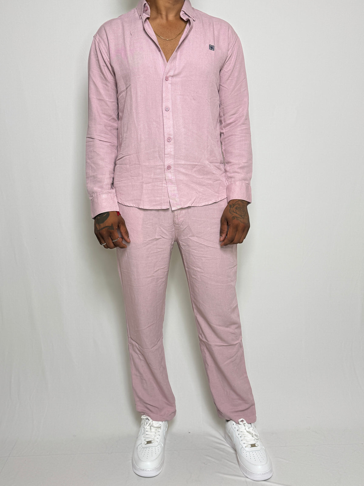 Linen Men's  Co-ord Set